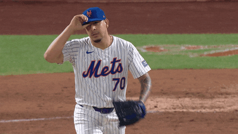 Happy Baseball GIF by New York Mets