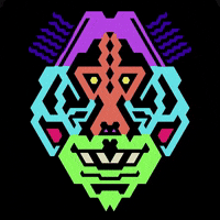 coL_inks face mask col trixel GIF