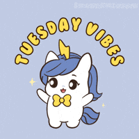Happy Tuesday GIF by Brave Unicorn
