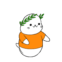 Happy Dance Sticker by Sappy Seals Community