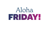 Friday Aloha Sticker by Digizent