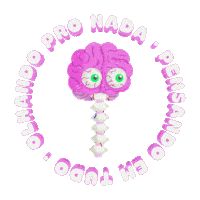 Eyes Pensando Sticker