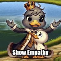 Wisdom Compassion GIF by sirduckbeth