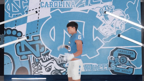 University Of North Carolina Football GIF by UNC Tar Heels