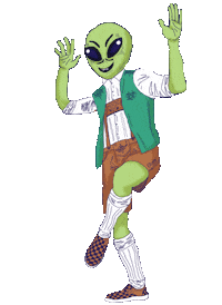 Area 51 Ufo Sticker by DSSOLVR