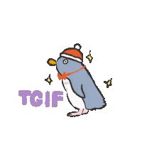 cgua penguin tgif cgua Sticker