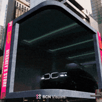 bcnvisuals 3d bmw billboards bcnvisuals GIF