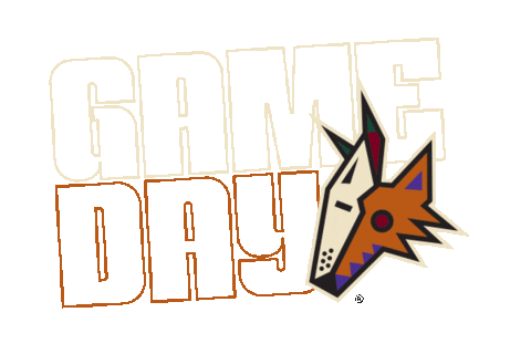 Game Day Kachina Sticker by Arizona Coyotes