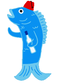 Fish Hello Sticker by Ece