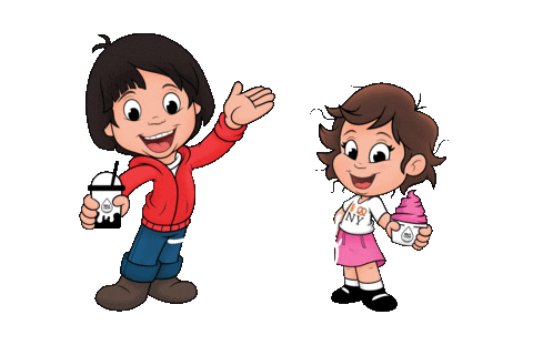 baby icecream Sticker by Milk And Cream Cereal Bar