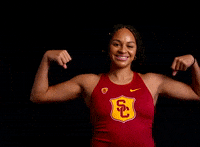 Track Field Sport GIF by USC Trojans