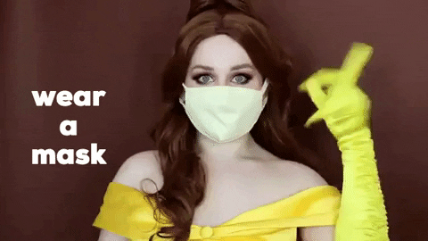 Happy Beauty And The Beast GIF by Lillee Jean