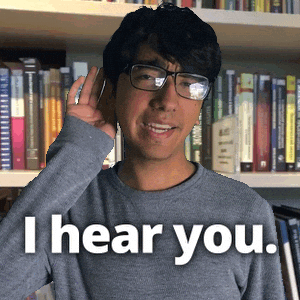 Understand I Hear You GIF