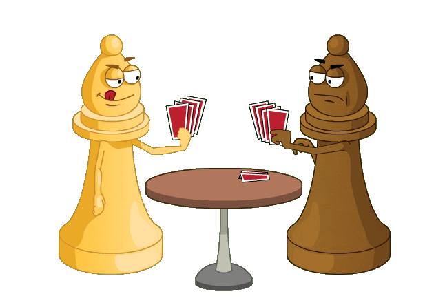 Card Game Poker Sticker by ChessKid