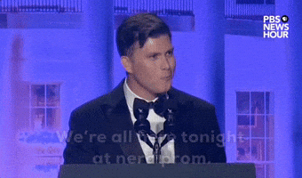 "We're all here tonight at nerd prom."