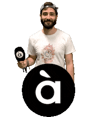 Canal 9 Microphone Sticker by À Punt Mèdia
