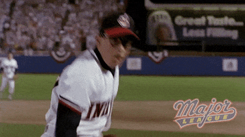 Charlie Sheen Yes GIF by Major League