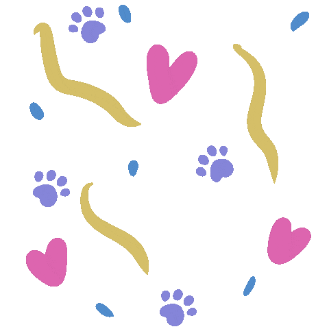 Cat Confetti Sticker