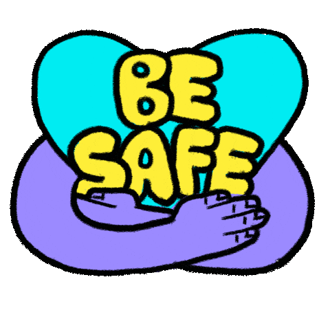 Stay Safe Sticker by All Better