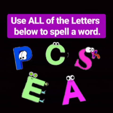 Spell It Out Spelling Bee GIF by Dr. Donna Thomas Rodgers