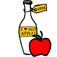 cider pickcider Sticker by Emily MacKinnon