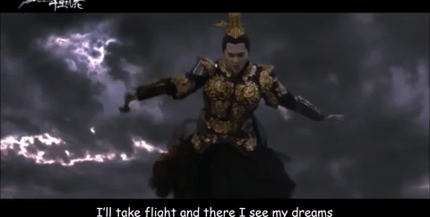 san sheng san shi shi li tao hua GIF