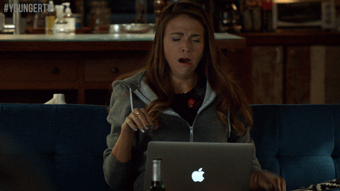 tired sutton foster GIF by TV Land
