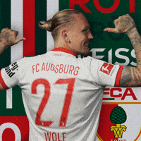 Marius Wolf Football GIF by FC Augsburg 1907
