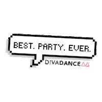 Best Party Ever Sticker by DivaDance®