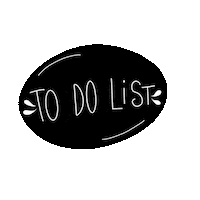 To Do Gif Artist Sticker