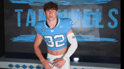 University Of North Carolina Football GIF by UNC Tar Heels
