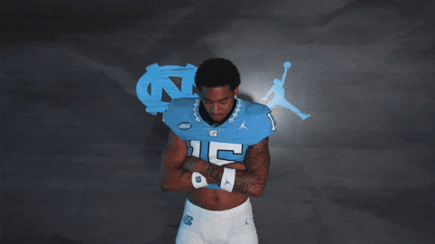 University Of North Carolina Football GIF by UNC Tar Heels