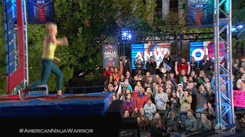 Nbc Yes GIF by Ninja Warrior