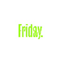 Happy Thank God Its Friday Sticker
