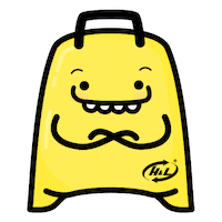 Happy Sticker by Mesin HL