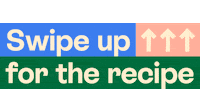 Recipe Swipe Up Sticker by The Kitchn