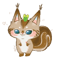 Squirrel Sticker