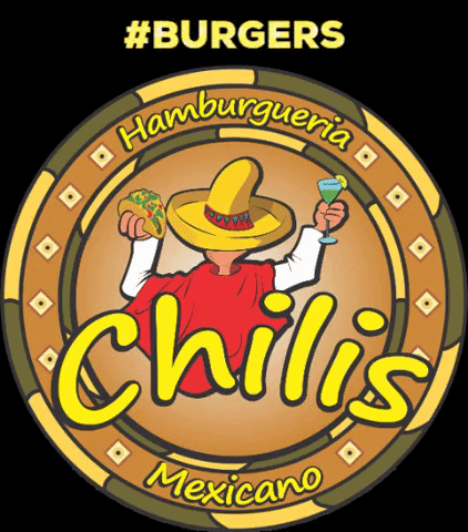 chilismexicano giphygifmaker hamburgueria chilis chillis GIF