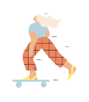 SunbridgeFL woman florida vibe wind Sticker