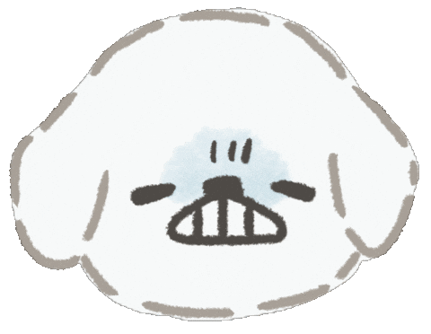 犬 怒る Sticker