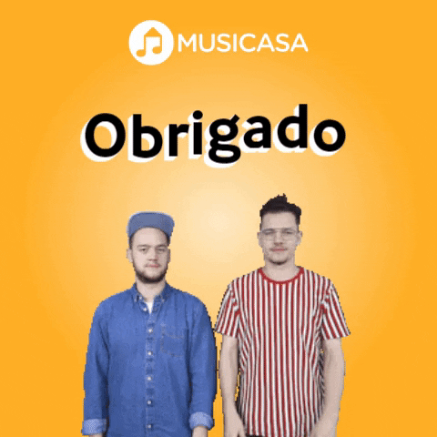 Obrigado GIF by Musicasa