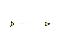 Arrow Sticker