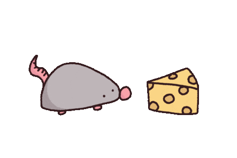 Cheese Eat Sticker