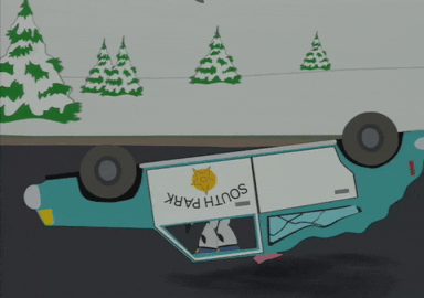 car crash GIF by South Park 