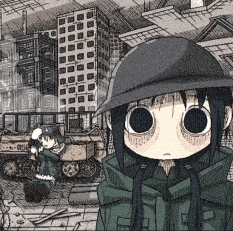Thousand Yard Stare Chito GIF