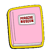 Vintage Time Sticker by Porsche Museum