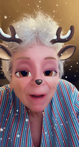 annerolfe giphygifmaker snapchat reindeer GIF