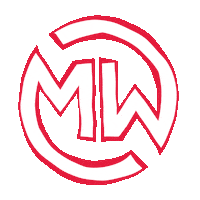 ONEMAYcouture logo cool animated t-shirt Sticker