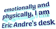 Blue Sticker by AnimatedText