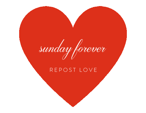 Heart Love Sticker by Sunday Forever